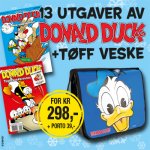 Donald Duck 13 utgaver + Tøff veske til kun 298,-.jpg