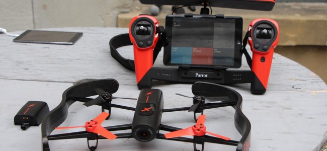 Dronen Parrot Bebop er bygget rundt kameraet – ikke omvendt
